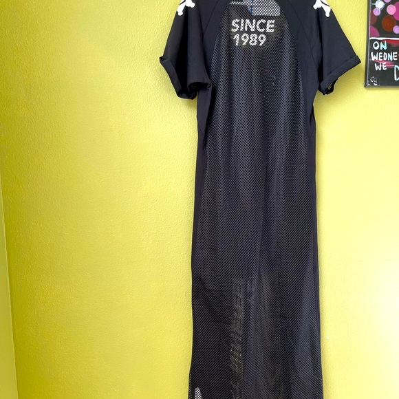 Runway Versace Jeans Maxi Dress with Under dress worn once - Picture 3 of 5